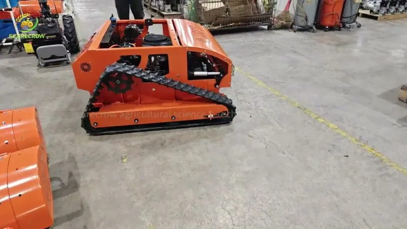 Remote-controlled mower: a closer look